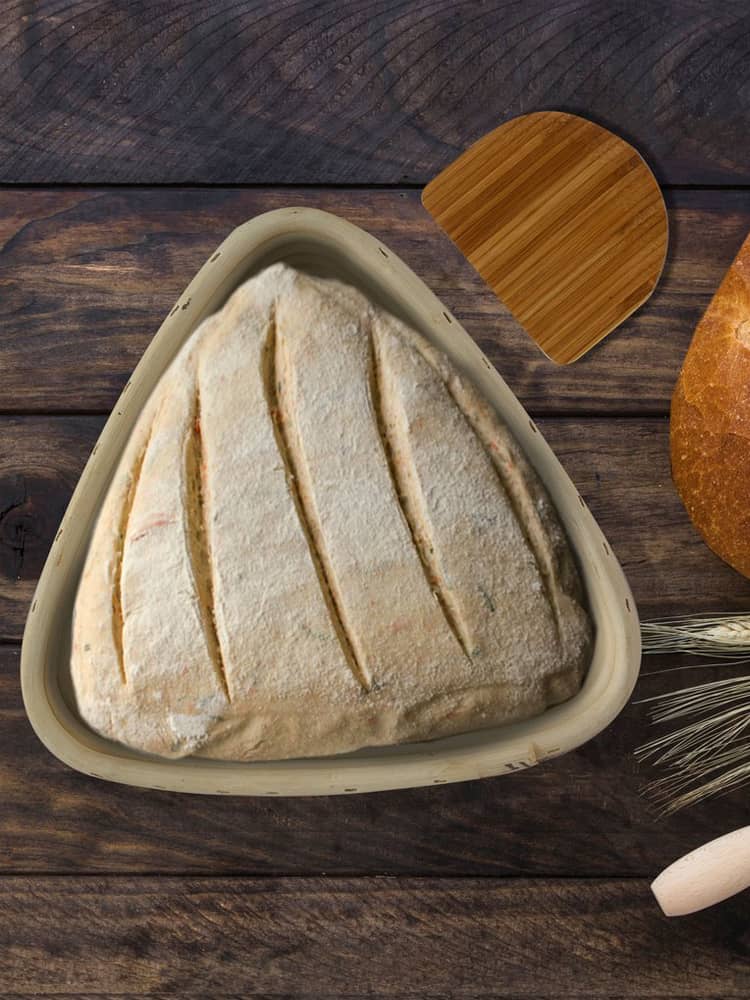 Triangle Shaped Bread