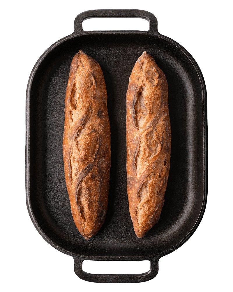 Bread Pan With Baguettes