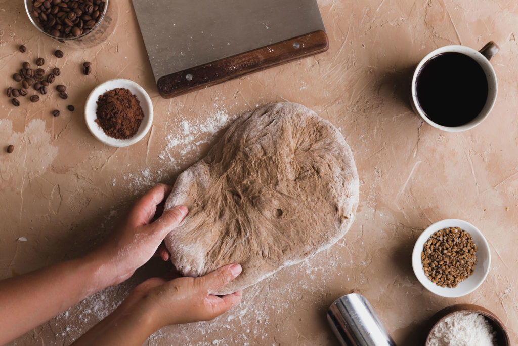Maple Coffee Bread Dough x